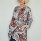 Helga May Linen Blossom Tunic (O/S) 2 COLOURS