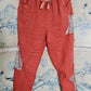 Helga May Linen Sequin Star Pants (O/S) RRP:$159