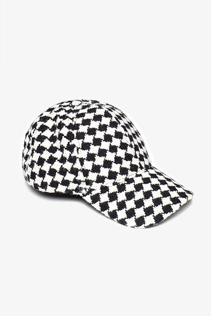 Black & White Diamond Cap (One Size)