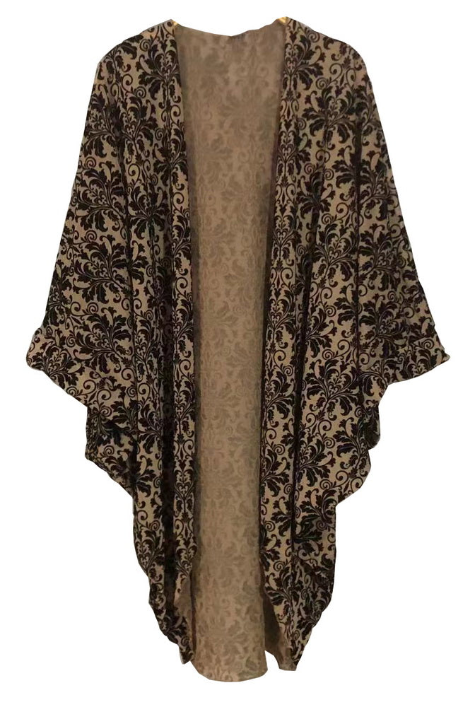 Burnout Sheer Shrug Cape (One Size)