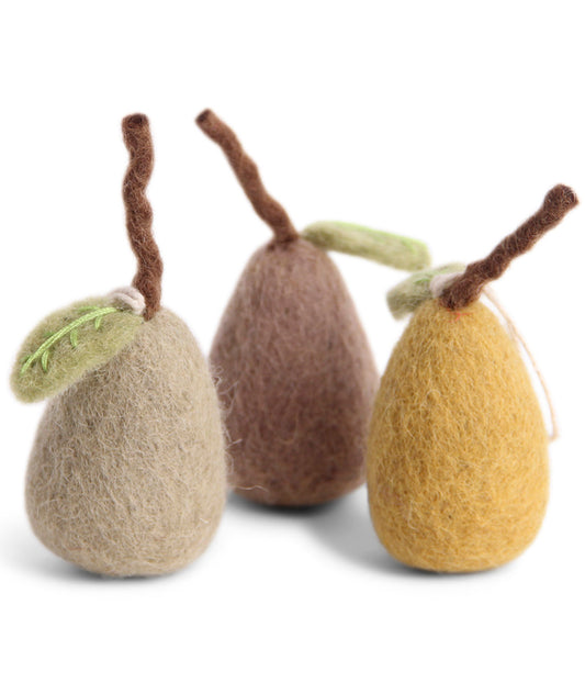 Pears - set of 3