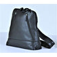 Baron Leather Backpack Black