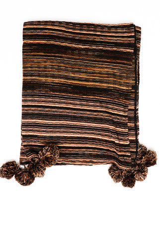 Sabatini Copper Knit Throw RRP: $375.00
