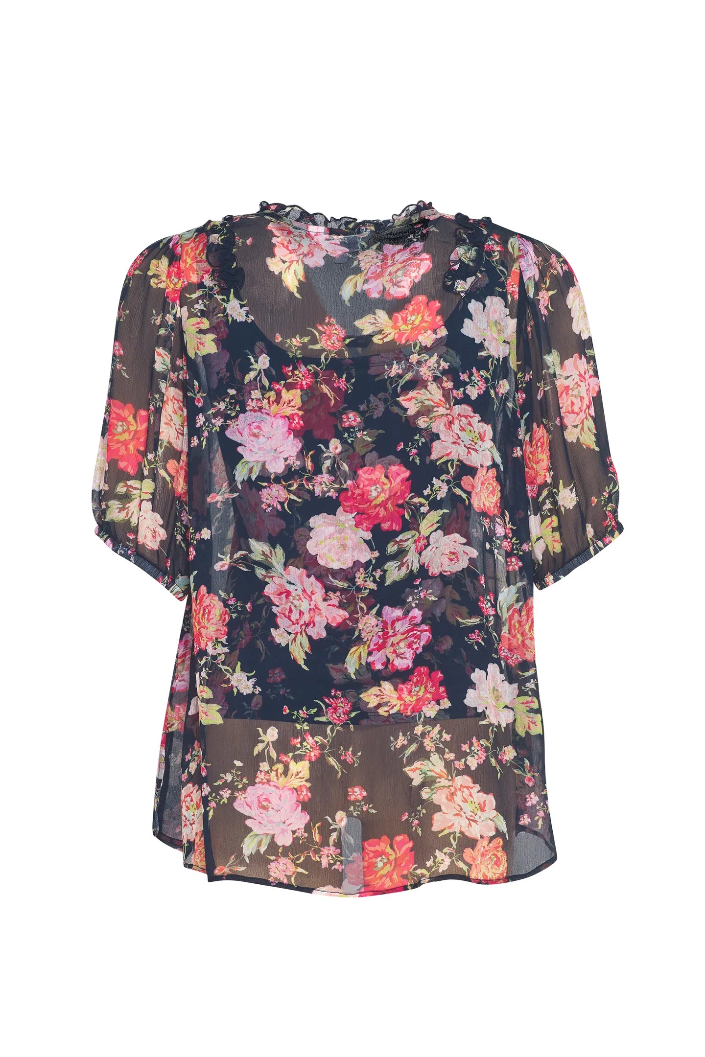Loobie's Story Midnight Rose Blouse (12) RRP:$289